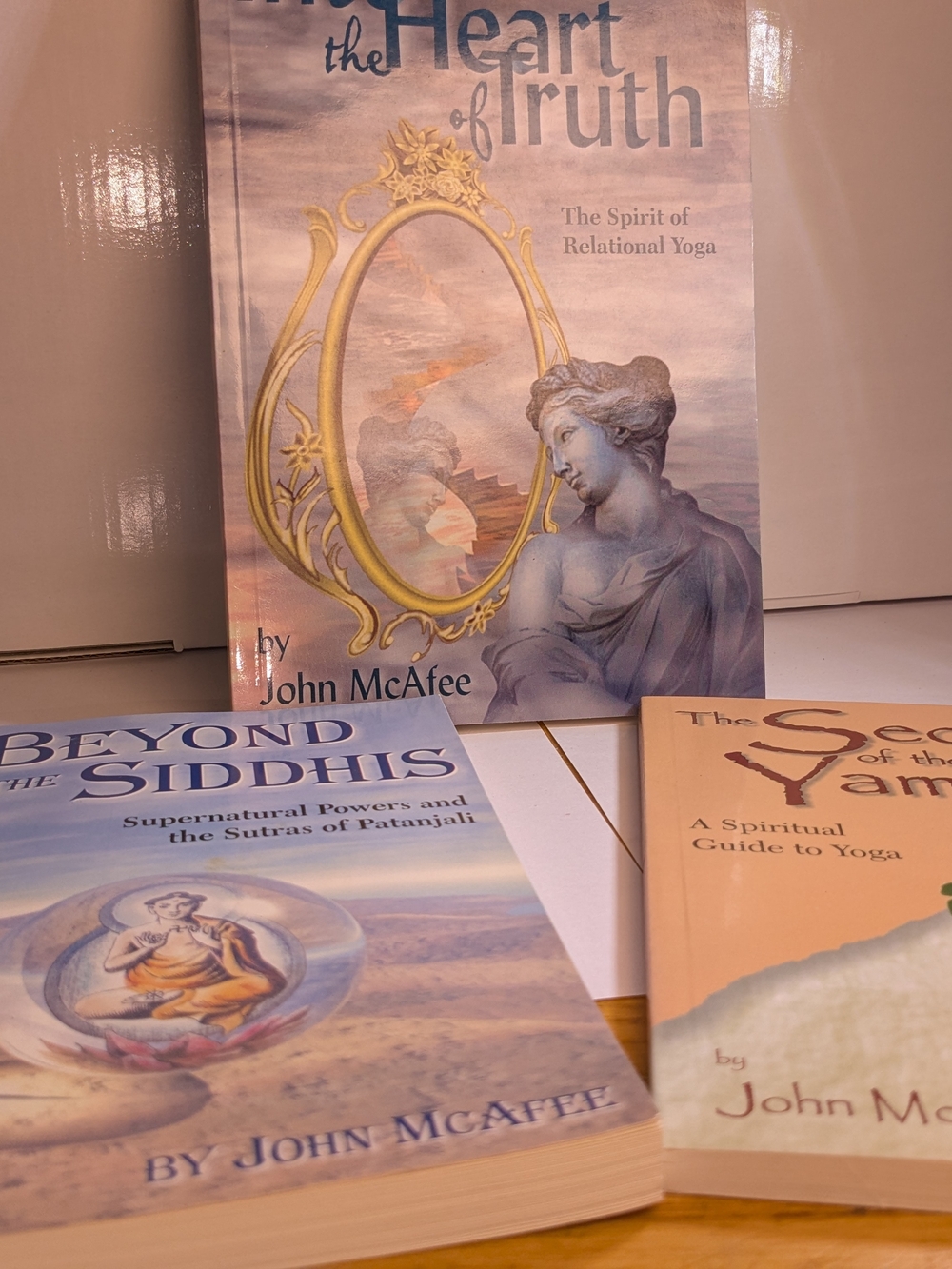 John McAfee Spiritual Yoga Book Lot